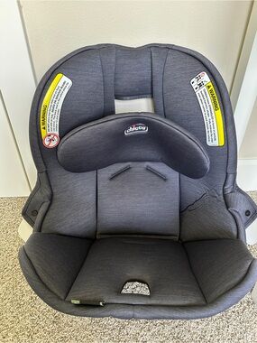 Chicco KeyFit 35 Zip Cleartex Infant Car Seat Cover Set Replacement Part